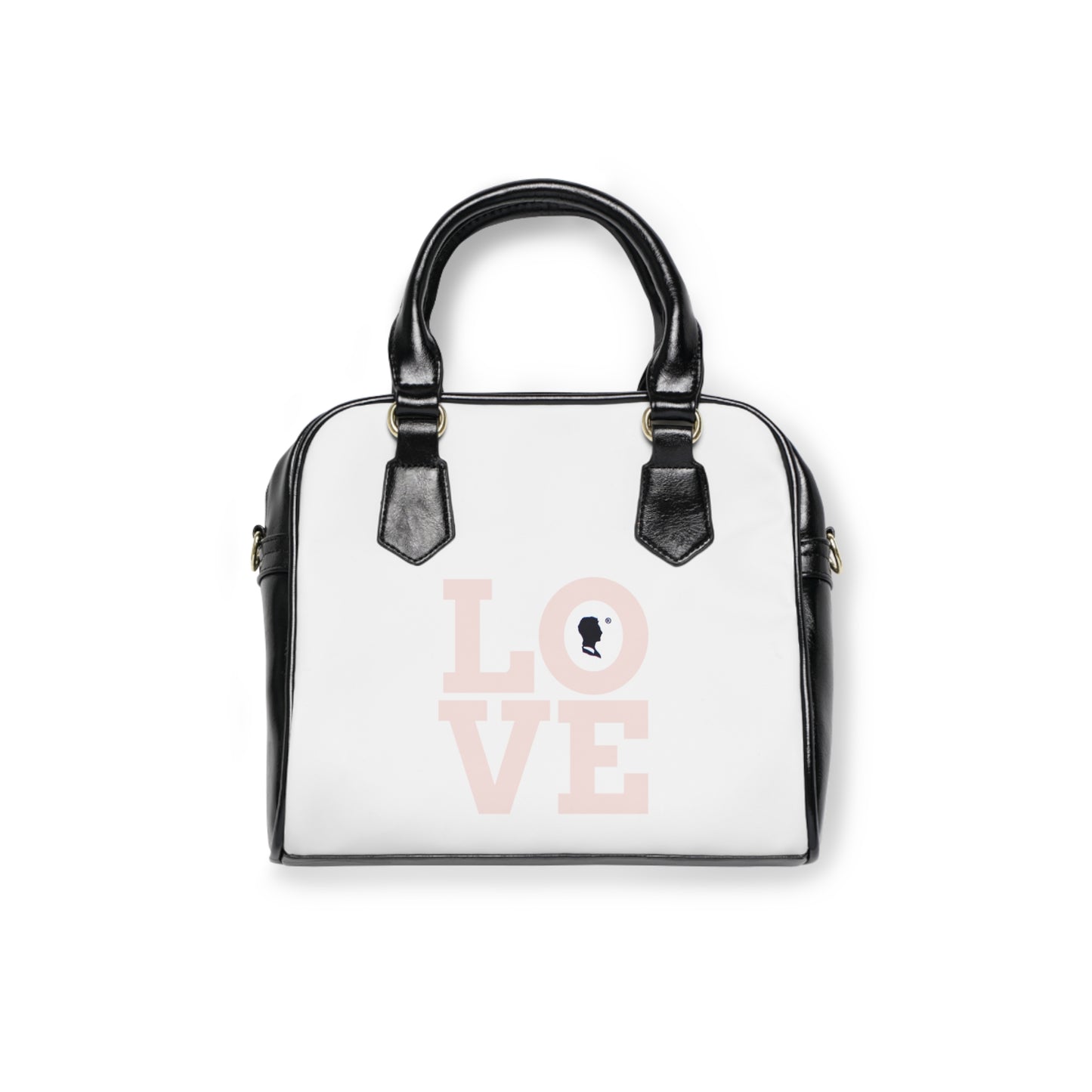 Chic Shoulder Handbag with Love Design by Pax Lux Fashion