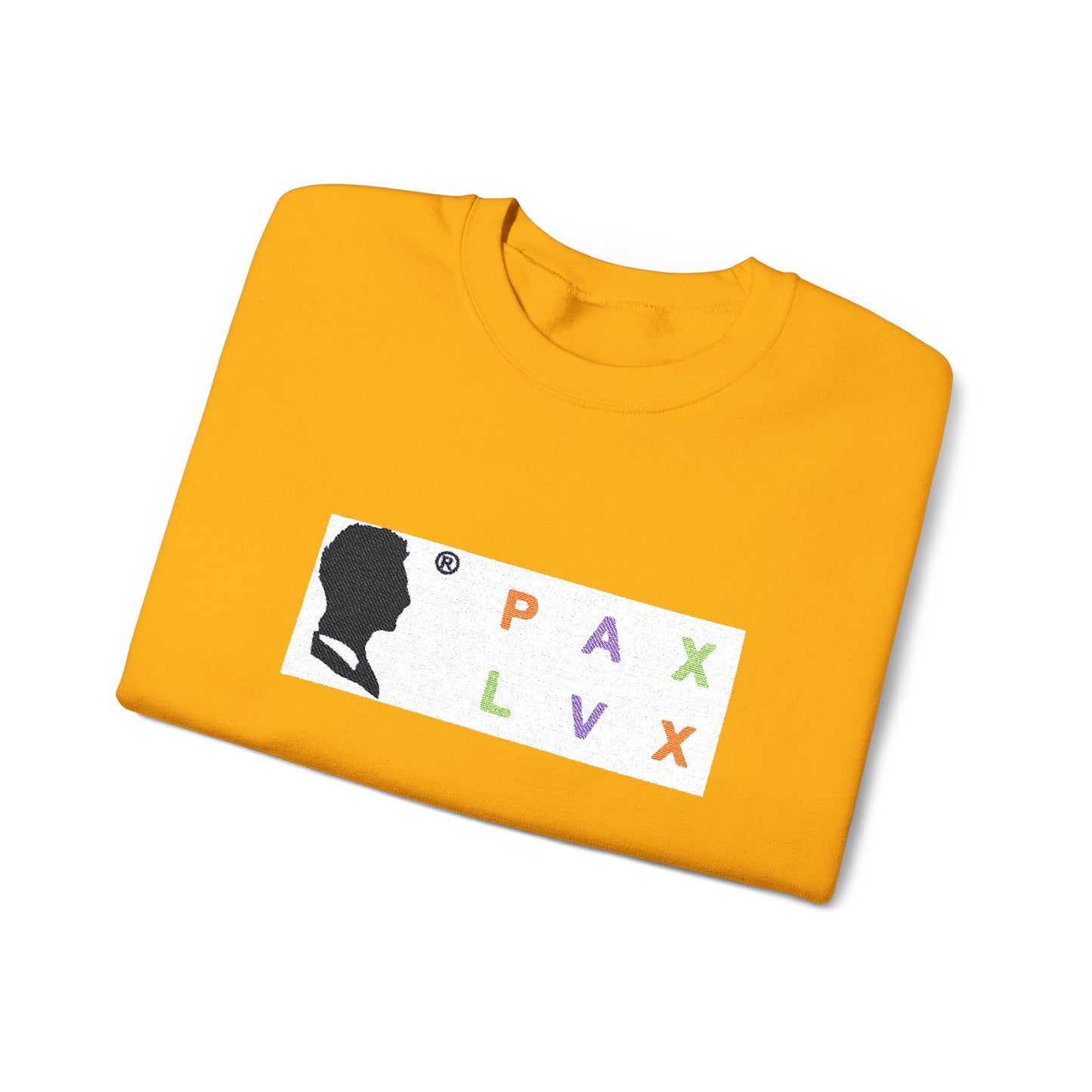 PAX LVX Silhouette Crewneck Sweatshirt — Peaceful Occult Graphic