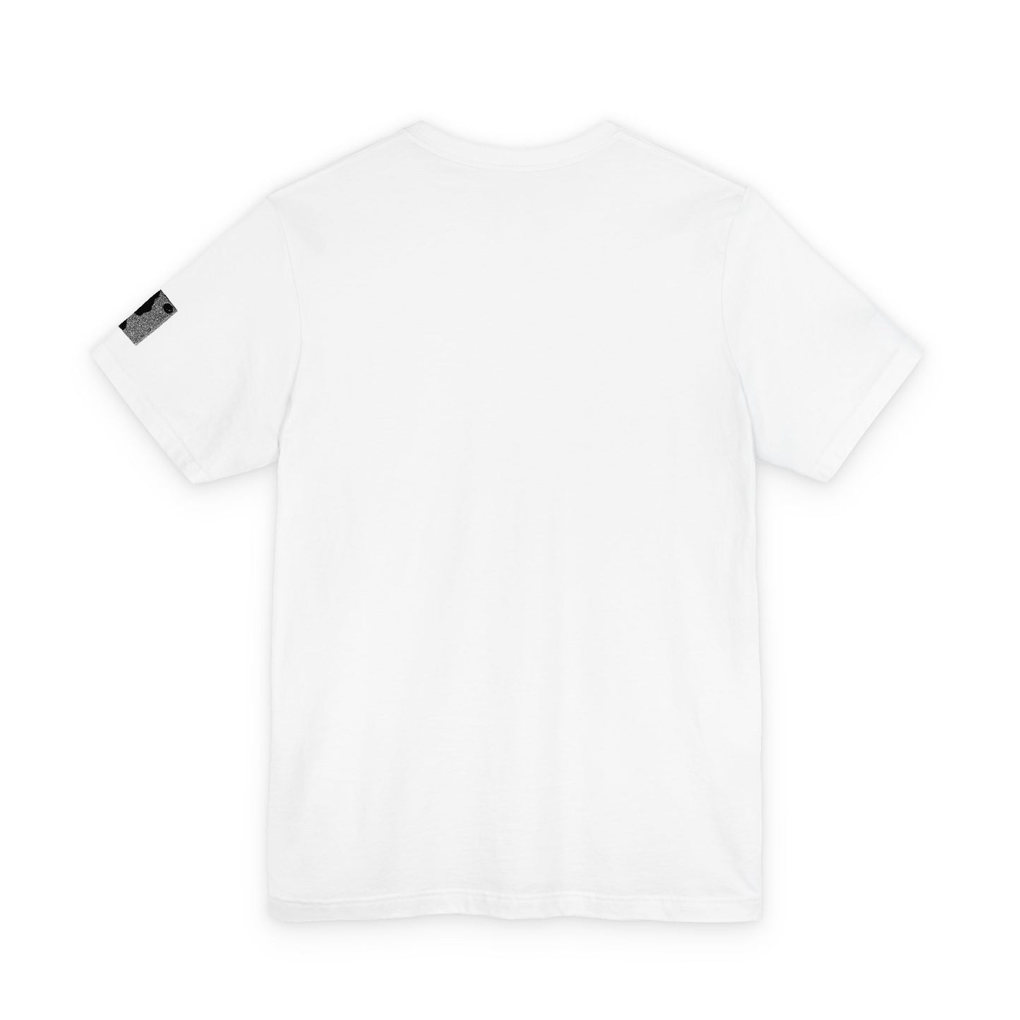 Smile Tee — Minimal White Graphic T-Shirt