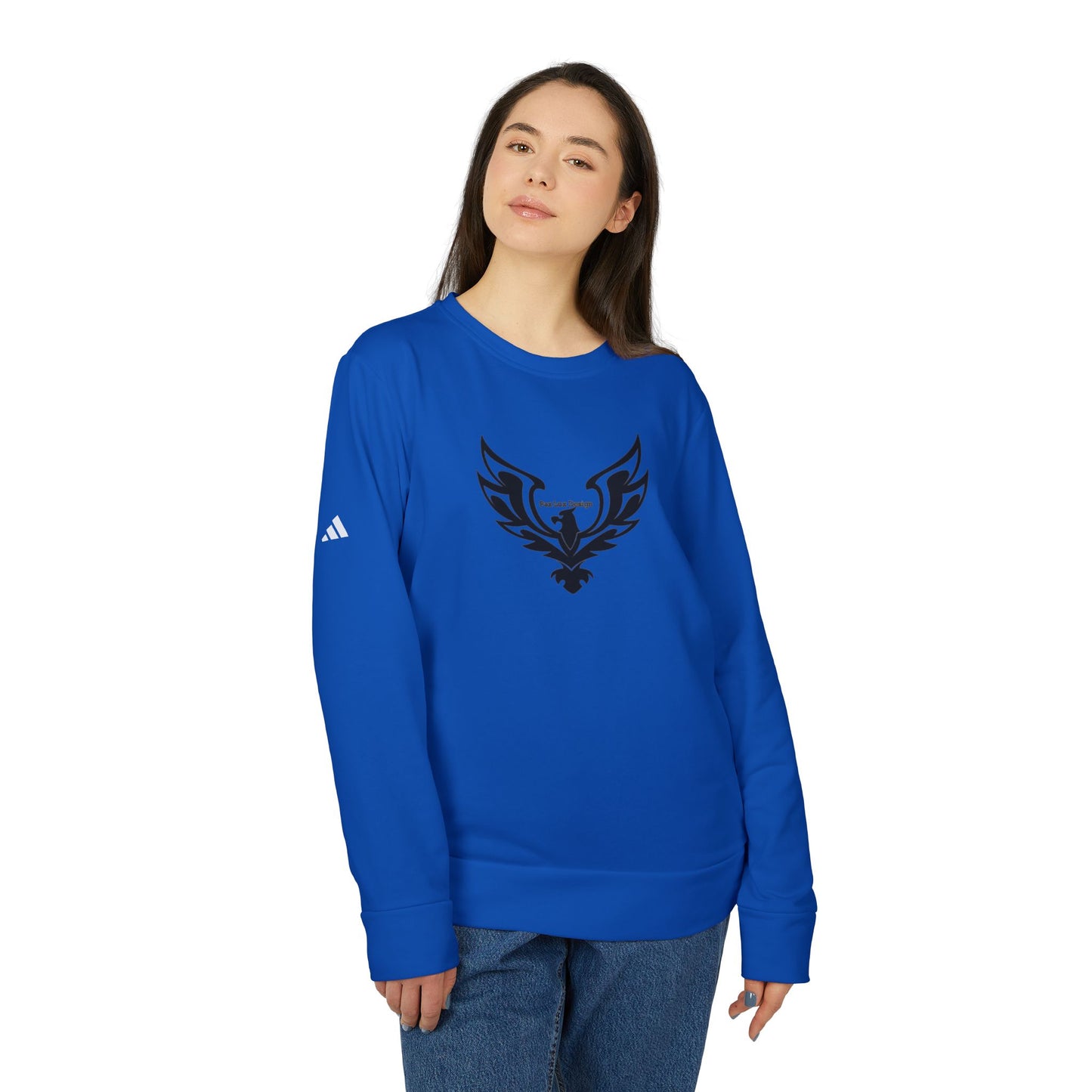 adidas Unisex Fleece Crewneck Sweatshirt Eagle Pax Lux Design