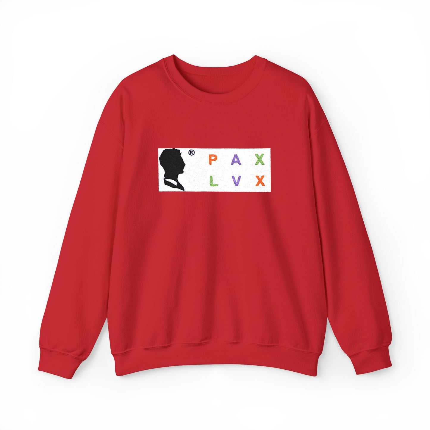 PAX LVX Silhouette Crewneck Sweatshirt — Peaceful Occult Graphic