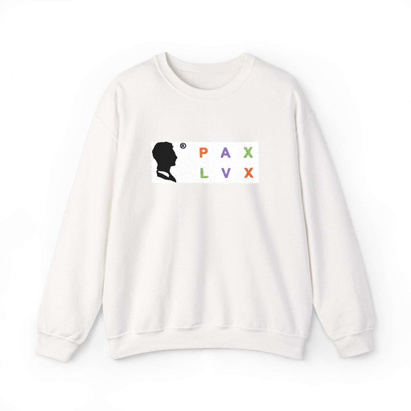 PAX LVX Silhouette Crewneck Sweatshirt — Peaceful Occult Graphic