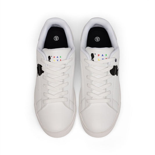 Leather Low-Top Sneakers — Pax Lux Fashion