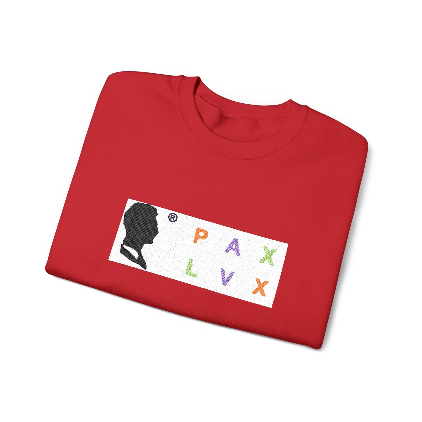 PAX LVX Silhouette Crewneck Sweatshirt — Peaceful Occult Graphic